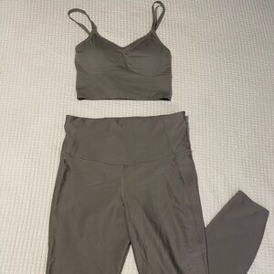 All in Motion Taupe Activewear Set